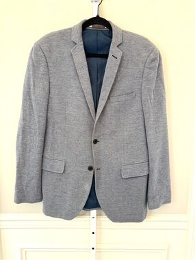 Lindbergh Tailored Blue Blazer Sport Coat Mens Size 50 Classic